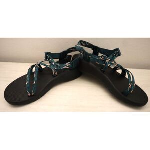 Chaco JCH107986 Women's Sz 11 Warren Pine Green Z/Cloud X Strappy Sandals